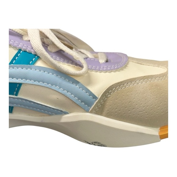 DF DE FLORANCE Cloudea™ women’s Sneakers Size 9.5 blue purple tan white - Picture 12 of 12